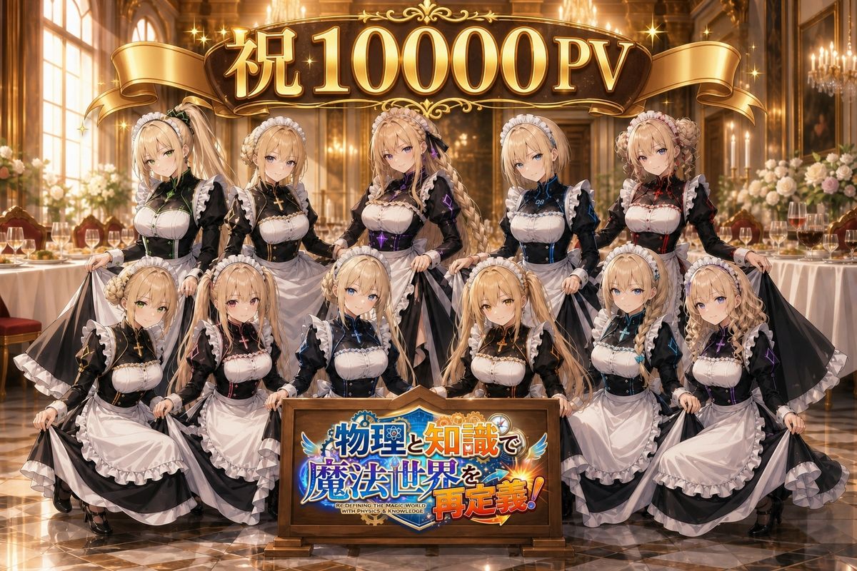 祝10000PV 戦闘メイドシスターズ(ホール)