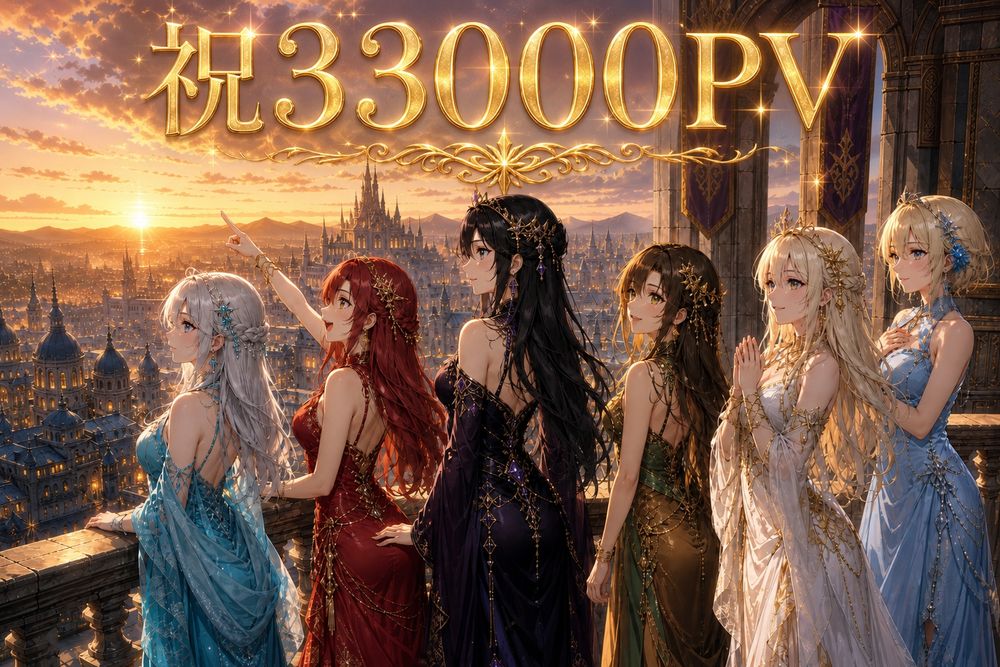 祝 33000PV